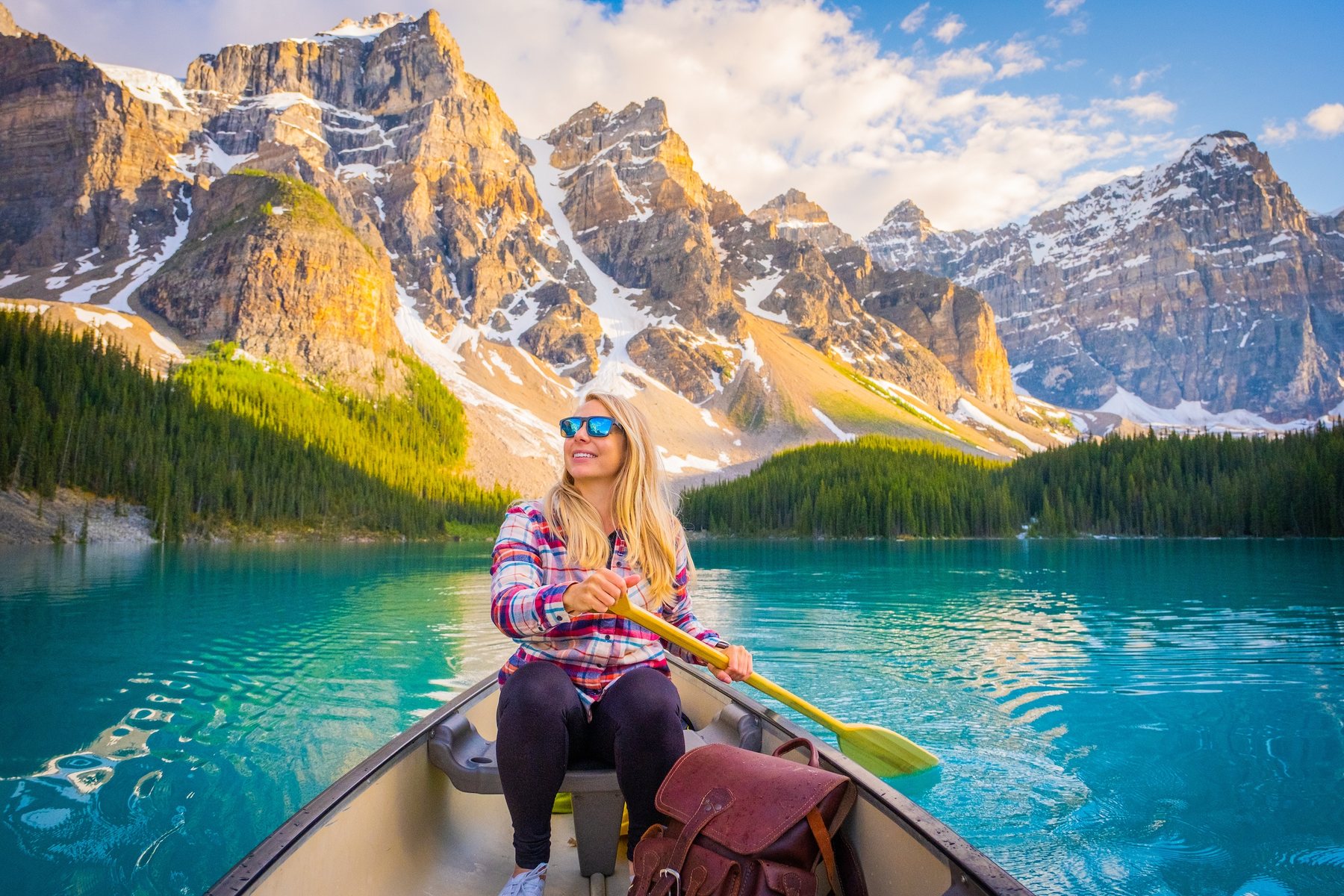 Glacial lake, Canadian Rockies