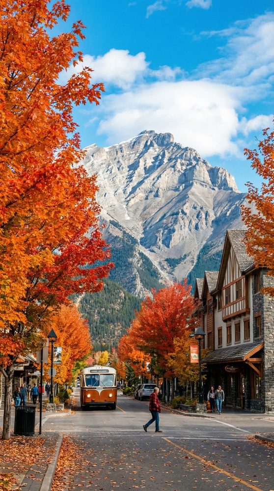Downtown Banff Stroll reference image